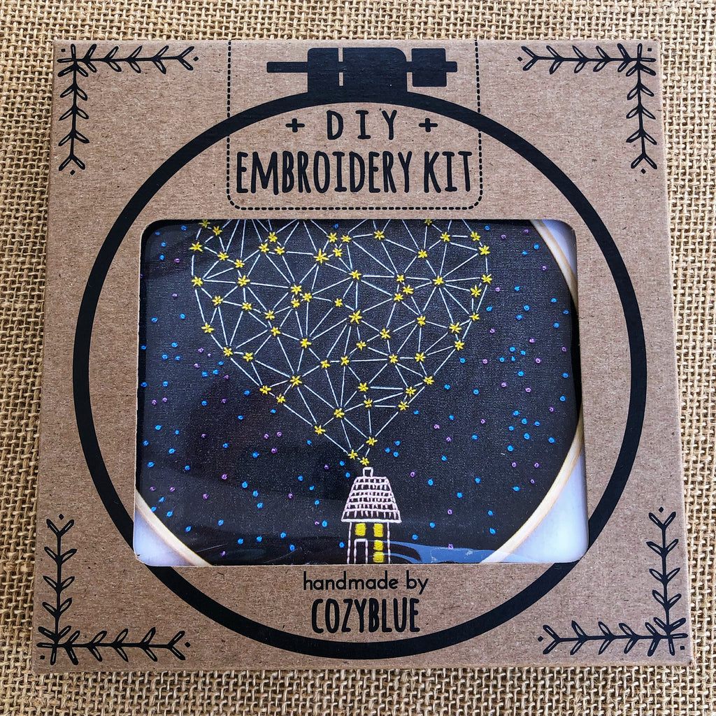 Cozy Blue Embroidery Kit – Stix